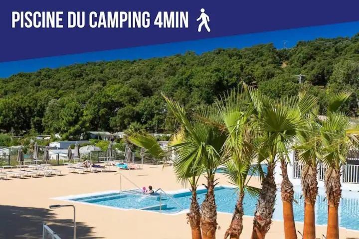 Casita - Mobil Home - Camping - Mobilhome De Particulier Dans Un Camping La Garde-Freinet Ngoại thất bức ảnh